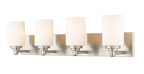 Z-Lite - 485-4V-BN - Four Light Vanity - Soledad - Brushed Nickel