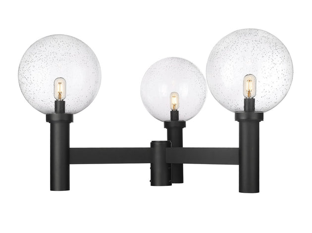 Z-Lite - 599BP3-BK - Three Light Outdoor Post Mount - Laurent - Black