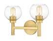 Z-Lite - 7502-2V-BG - Two Light Vanity - Sutton - Brushed Gold