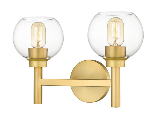 Z-Lite - 7502-2V-BG - Two Light Vanity - Sutton - Brushed Gold