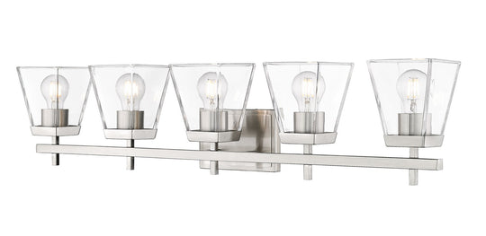 Z-Lite - 819-5V-BN - Five Light Vanity - Lauren - Brushed Nickel