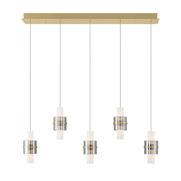 Eurofase - 45595-011 - LED Pendant - Rola - Brushed Gold