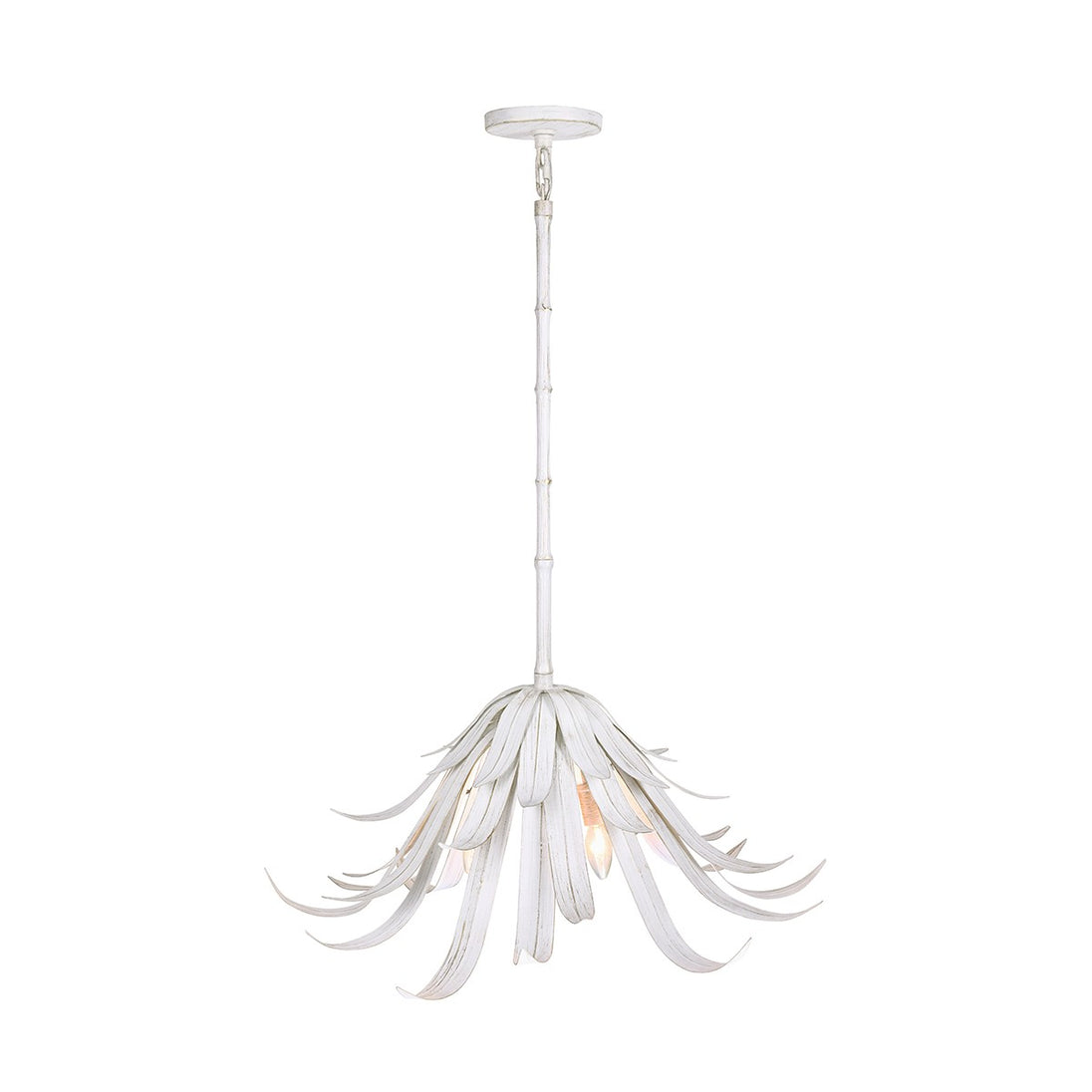 Eurofase - 46431-028 - Three Light Pendant - Kagra - Distressed White