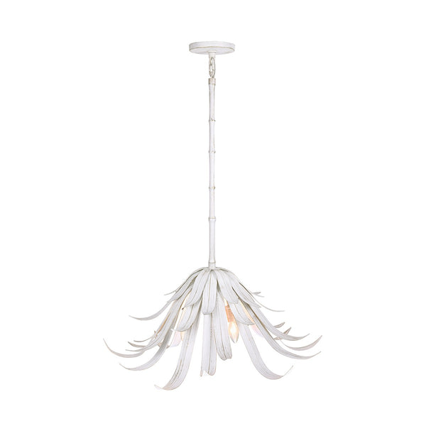 Eurofase - 46431-028 - Three Light Pendant - Kagra - Distressed White