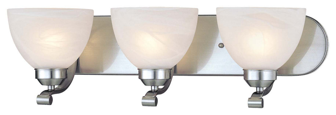 Minka-Lavery - 5423-84 - Three Light Bath - Paradox - Brushed Nickel