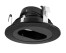 Elco Lighting - EL2620B - 3" Round Adjustable Slot Aperature Trim - All Black