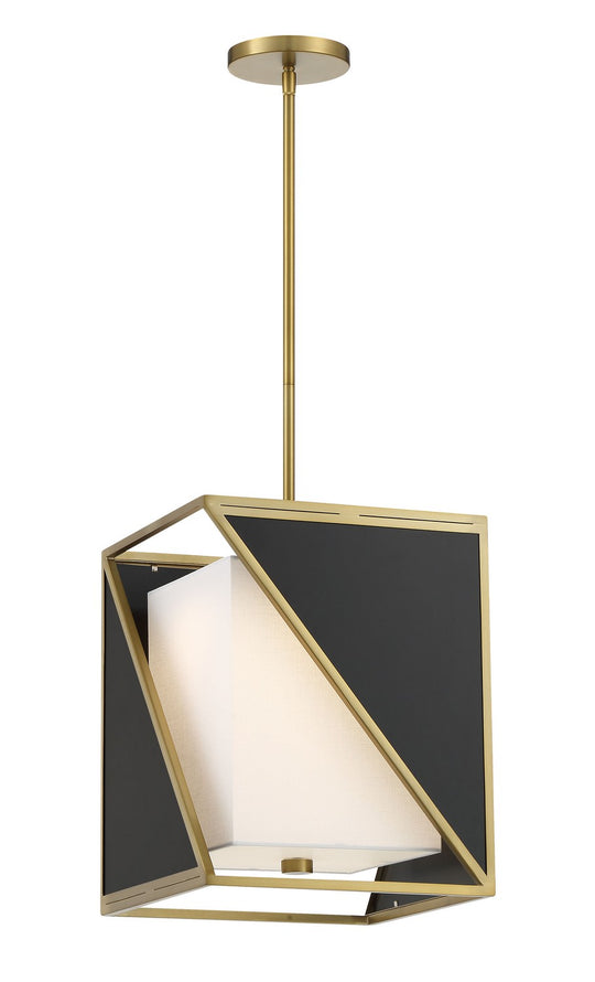 Metropolitan - N7532-726-L - LED Pendant - Aspect - Coal And Soft Brass