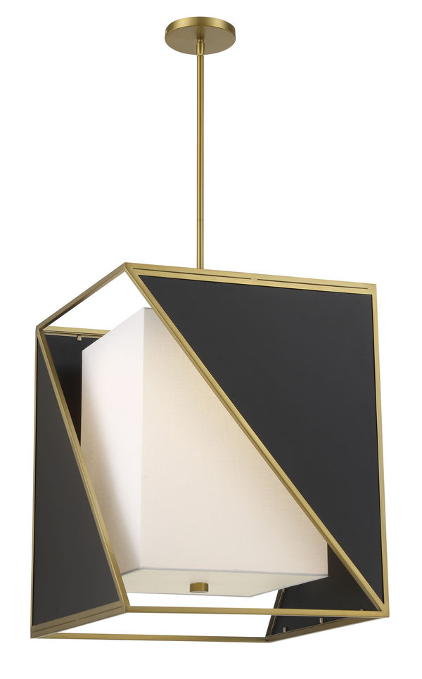 Metropolitan - N7534-726-L - LED Pendant - Aspect - Coal And Soft Brass