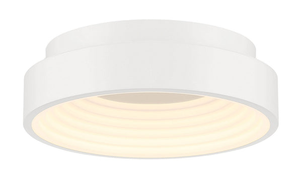 George Kovacs - P5550-44B-L - LED Flush Mount - Conc - Matte White