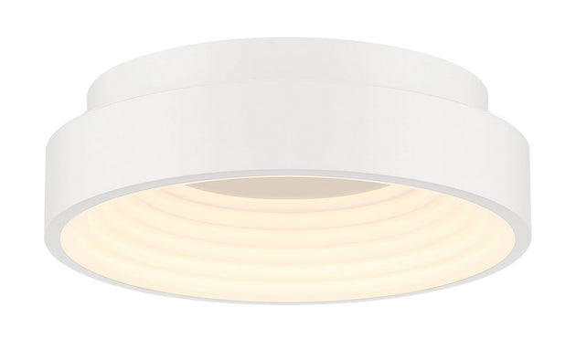George Kovacs - P5550-44B-L - LED Flush Mount - Conc - Matte White