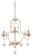 Minka-Lavery - 2663-717 - Three Light Chandelier - Colonial Charm - White Wash & Sun Dried Clay