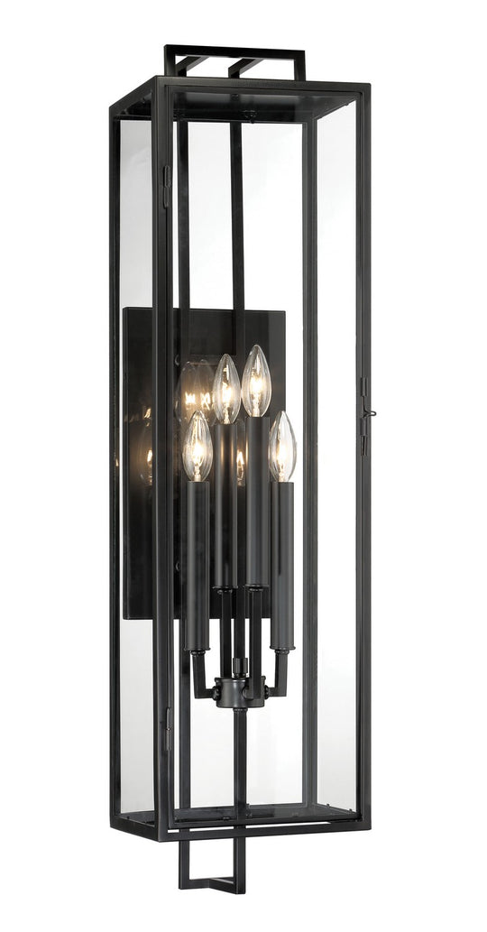 Minka-Lavery - 73332-66A - Four Light Outdoor Wall Mount - Knoll Road - Coal