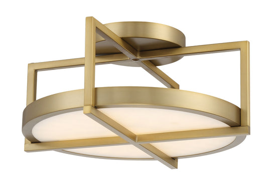 Minka-Lavery - 5616-695-L - LED Semi Flush Mount - Boada - Soft Brass