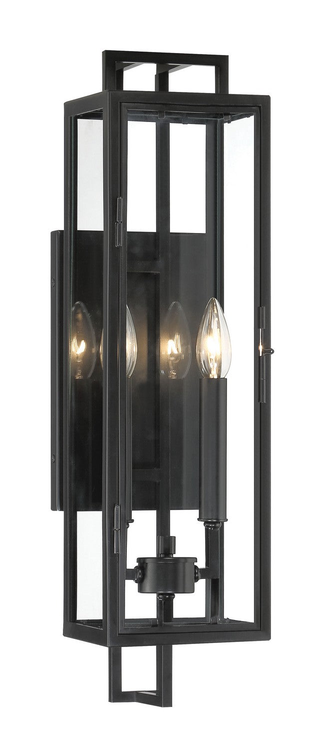 Minka-Lavery - 73330-66A - Two Light Outdoor Wall Mount - Knoll Road - Coal