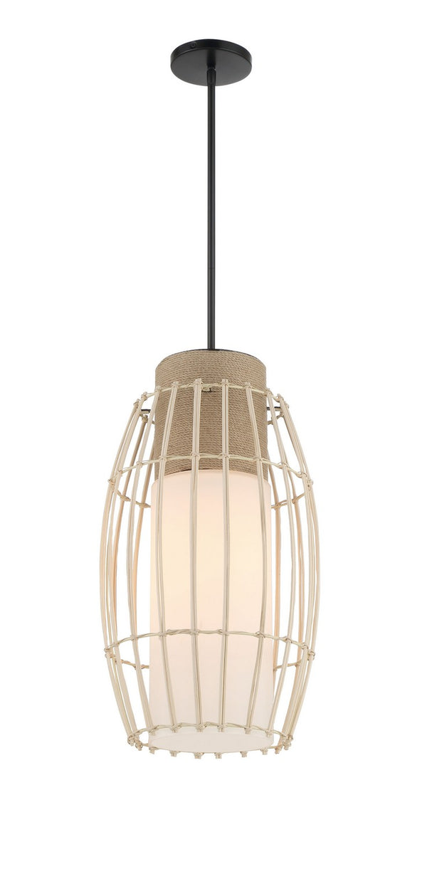 Minka-Lavery - 1104-66A - One Light Pendant - Watermill - Coal