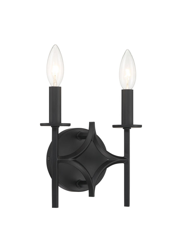 Minka-Lavery - 5032-66A - Two Light Wall Sconce - Muncie - Coal