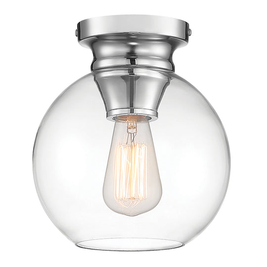 Designers Fountain - 1262-CH - One Light Flushmount - Ella - Chrome
