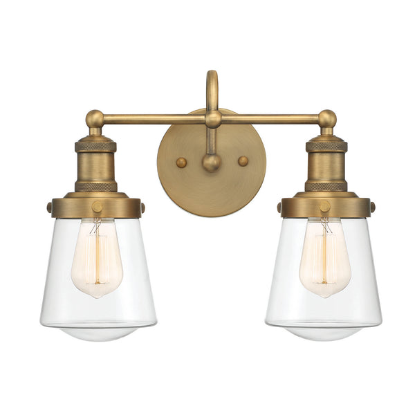 Designers Fountain - 69502-OSB - Two Light Bath Bar - Taylor - Old Satin Brass