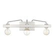 Designers Fountain - 94203-PN - Three Light Bath - Ravella - Polished Nickel