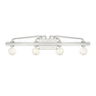 Designers Fountain - 94204-PN - Three Light Bath - Ravella - Polished Nickel