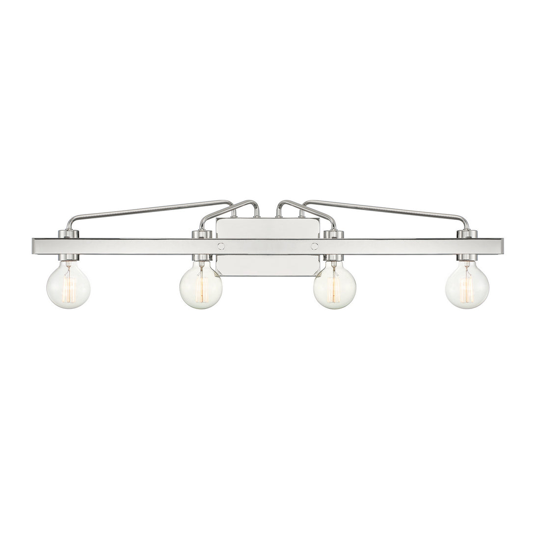 Designers Fountain - 94204-PN - Three Light Bath - Ravella - Polished Nickel