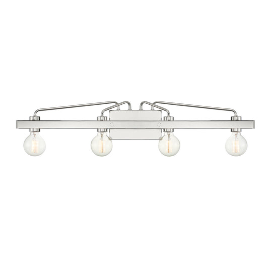 Designers Fountain - 94204-PN - Three Light Bath - Ravella - Polished Nickel