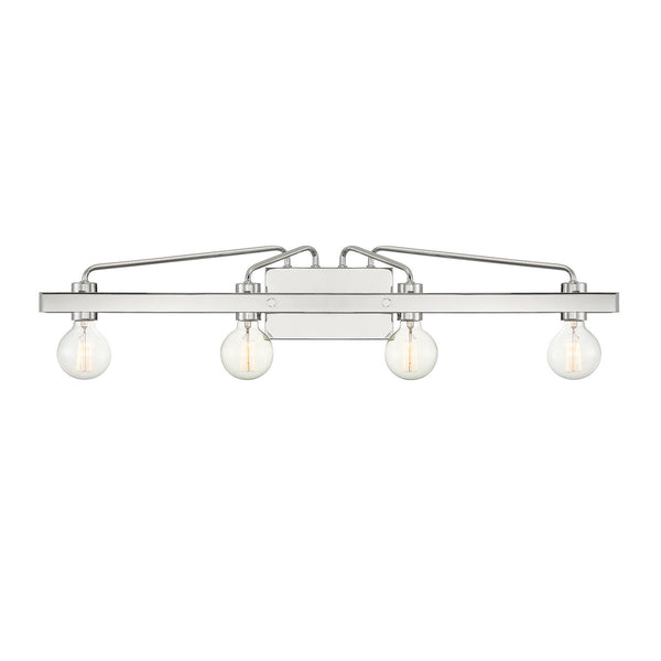 Designers Fountain - 94204-PN - Three Light Bath - Ravella - Polished Nickel