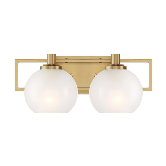 Designers Fountain - 94502-BG - Two Light Vanity - Cowen - Brushed Gold