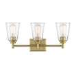 Designers Fountain - 95703-BG - Three Light Vanity - Westin - Brushed Gold