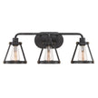 Designers Fountain - D212M-3B-WP - Three Light Bath Bar Vanity - Wicker Park - Weathered Pewter