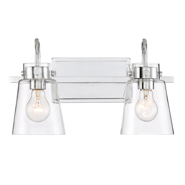 Designers Fountain - D214M-2B-CH - Two Light Bath Bar Vanity - Inwood - Chrome