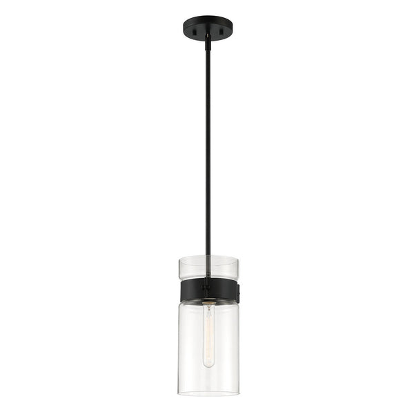 Designers Fountain - D222M-6P-MB - One Light Pendant - Midnight LA - Matte Black