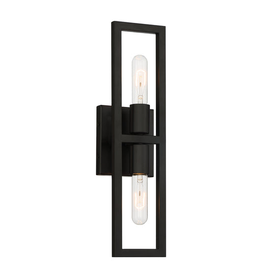 Designers Fountain - D224M-WS-MB - Two Light Wall Sconce - Urban Oasis - Matte Black