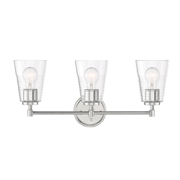 Designers Fountain - D230M-3B-PN - Three Light Vanity - Ingo - Polished Nickel