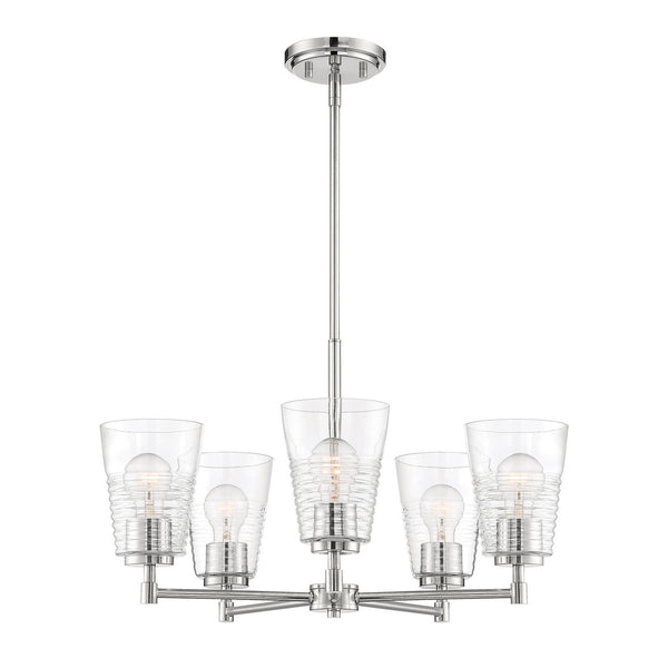 Designers Fountain - D230M-5CH-PN - Five Light Chandelier - Ingo - Polished Nickel