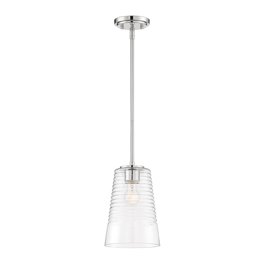 Designers Fountain - D230M-8P-PN - One Light Pendant - Ingo - Polished Nickel