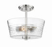 Designers Fountain - D230M-SF-PN - Two Light Semi Flush Mount - Ingo - Polished Nickel