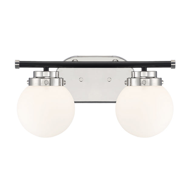 Designers Fountain - D232M-2B-PN - Two Light Vanity - Elle - Polished Nickel