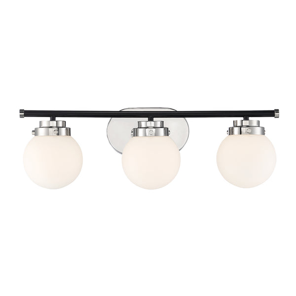 Designers Fountain - D232M-3B-PN - Three Light Vanity - Elle - Polished Nickel