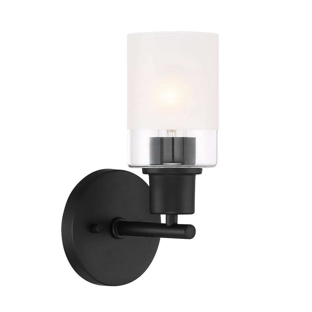 Designers Fountain - D236M-1B-MB - One Light Wall Sconce - Cedar Lane - Matte Black