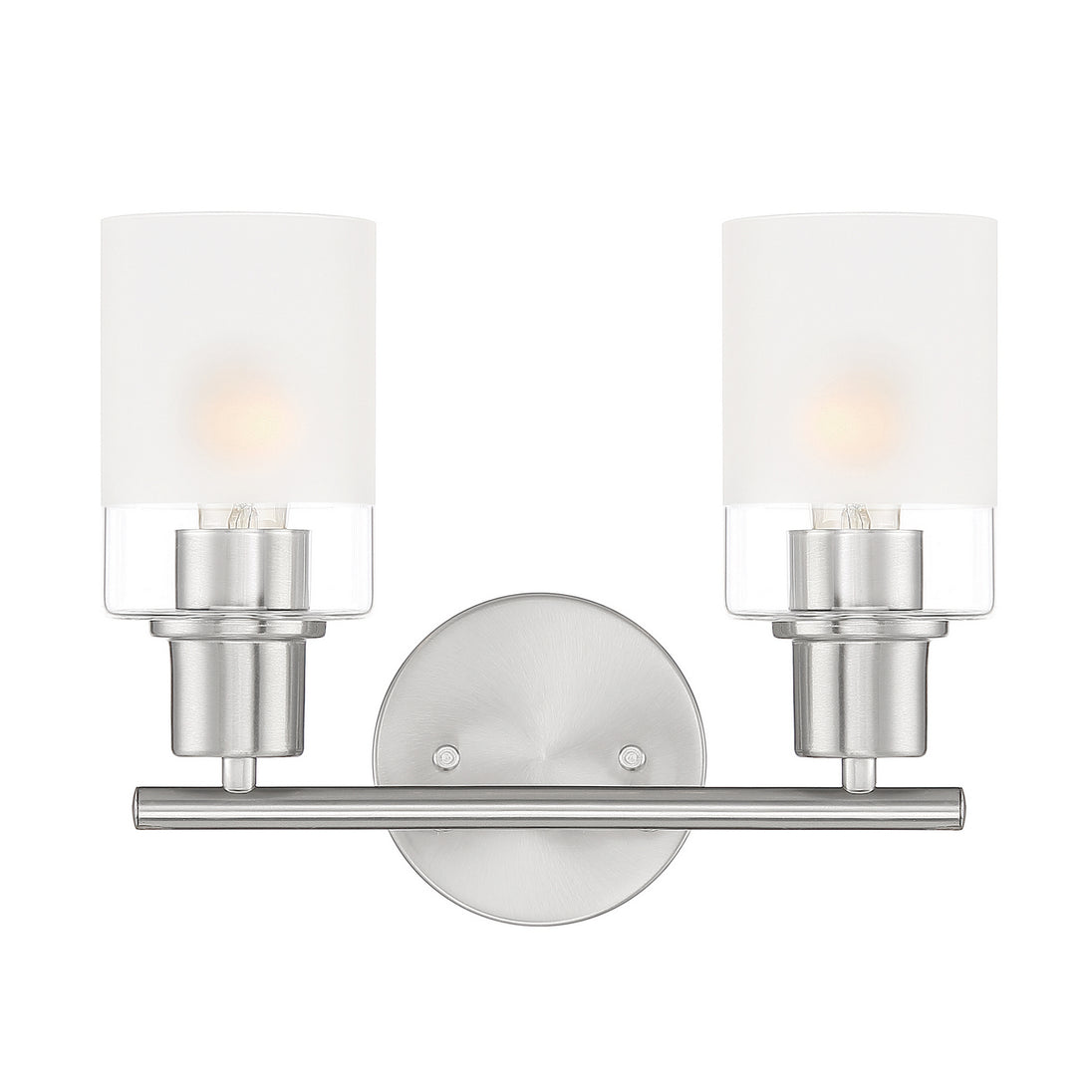 Designers Fountain - D236M-2B-BN - Two Light Vanity - Cedar Lane - Brushed Nickel