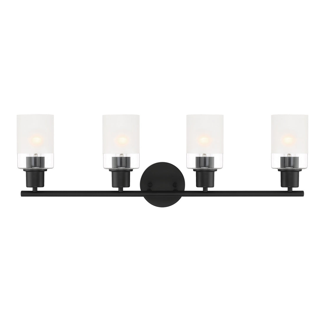 Designers Fountain - D236M-4B-MB - Four Light Vanity - Cedar Lane - Matte Black