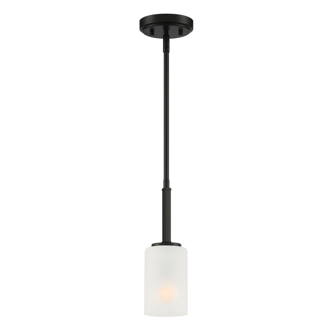 Designers Fountain - D239M-4P-MB - One Light Pendant - Carmine - Matte Black