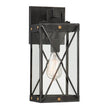 Designers Fountain - D242M-7LOW-WP - One Light Wall Lantern - Shady Glen - Weathered Pewter