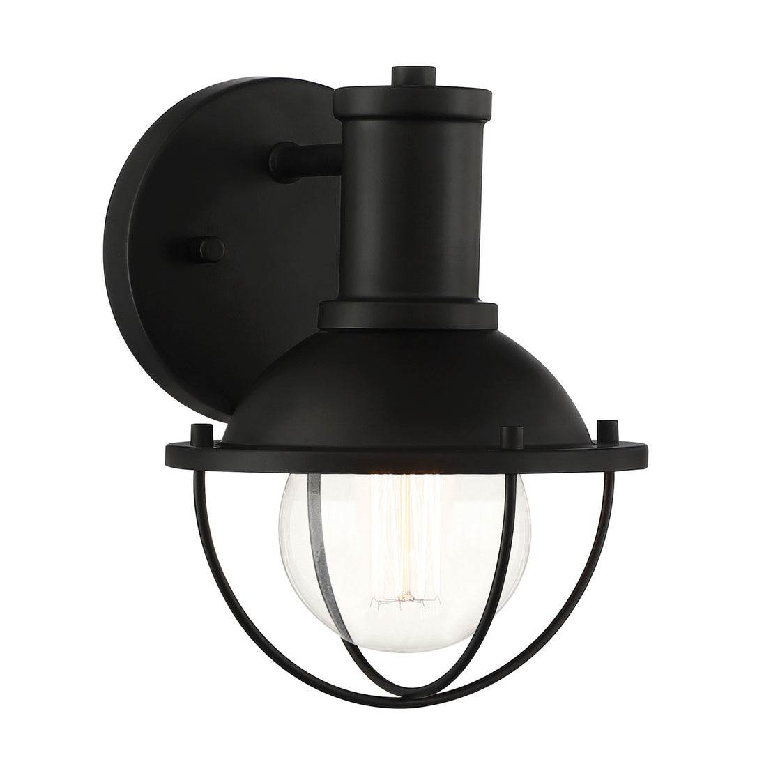 Designers Fountain - D243M-1B-MB - One Light Wall Sconce - Dalton - Matte Black