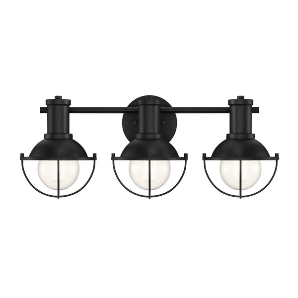 Designers Fountain - D243M-3B-MB - Three Light Vanity - Dalton - Matte Black