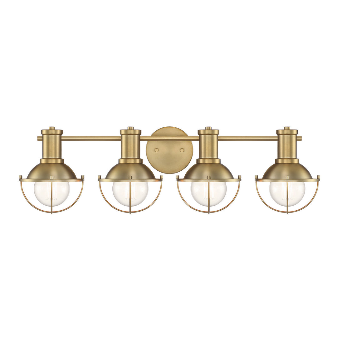 Designers Fountain - D243M-4B-BG - Four Light Vanity - Dalton - Brushed Gold