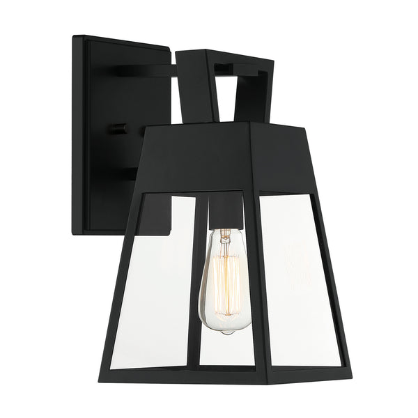 Designers Fountain - D244M-8OW-MB - One Light Wall Lantern - Cooper - Matte Black