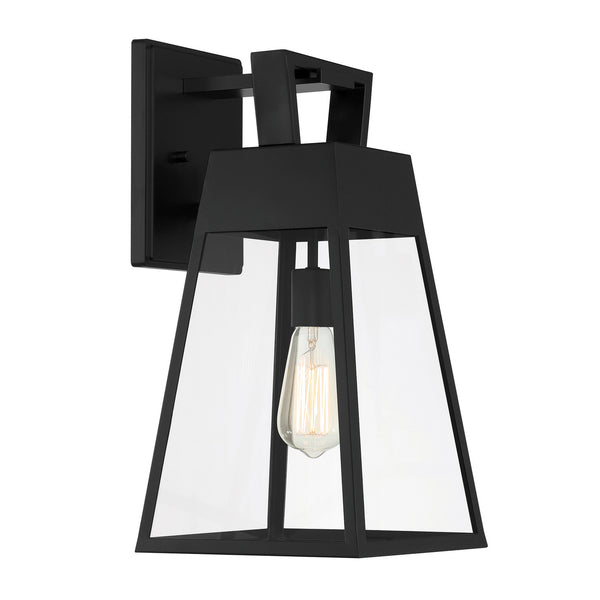 Designers Fountain - D244M-9OW-MB - One Light Wall Lantern - Cooper - Matte Black