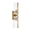 Designers Fountain - D279M-2WS-BG - Two Light Wall Sconce - Latitude - Brushed Gold